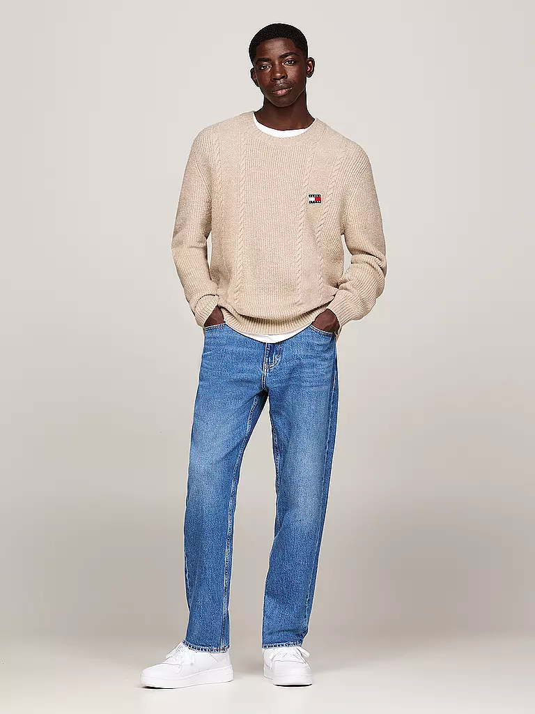 TOMMY JEANS | Pullover | beige