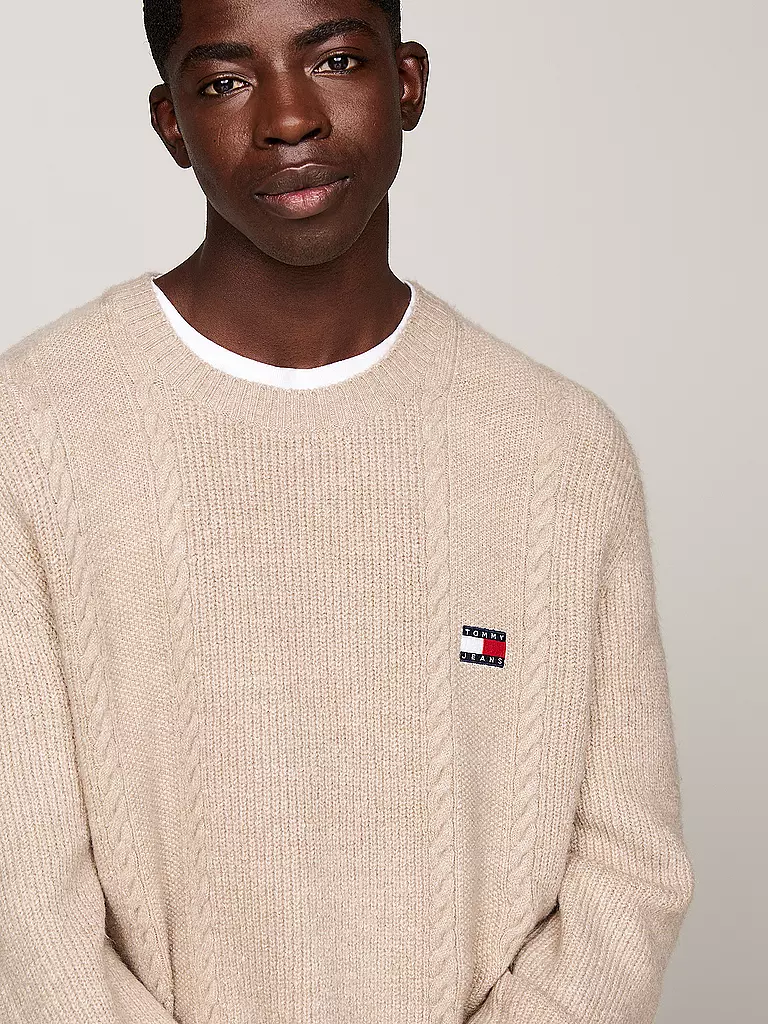 TOMMY JEANS | Pullover | beige