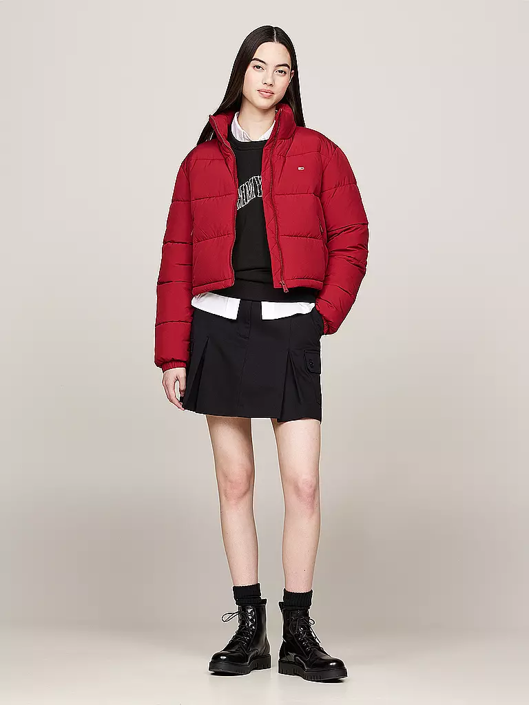 TOMMY JEANS | Steppjacke | rot