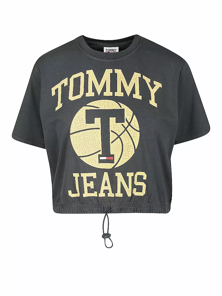 TOMMY JEANS | T Shirt Cropped | blau