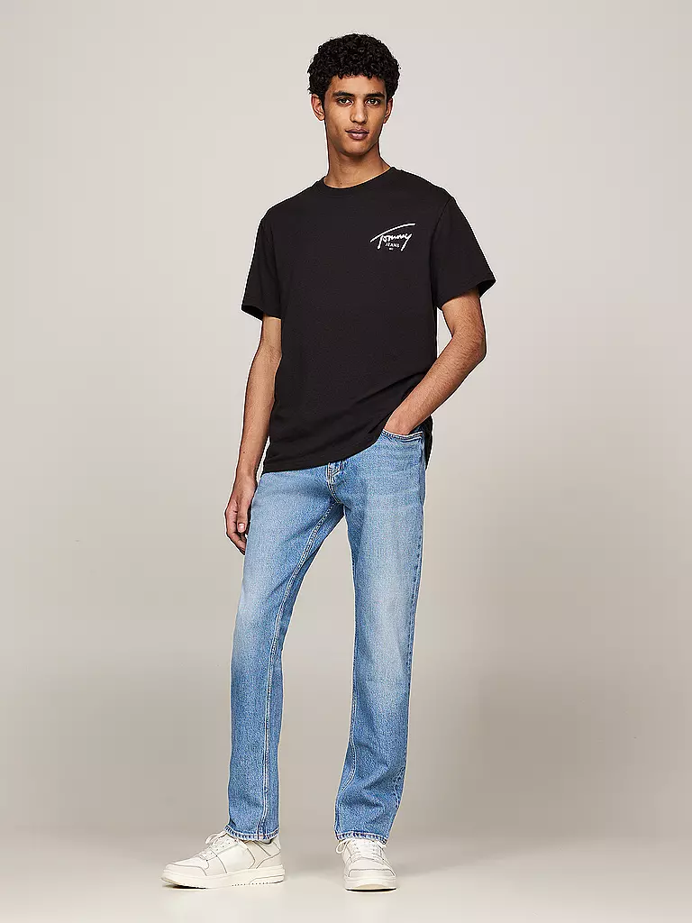 TOMMY JEANS | T-Shirt  | schwarz