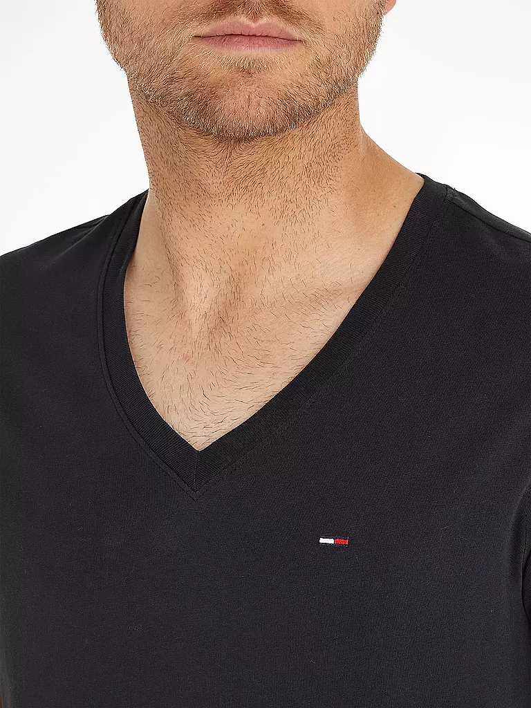 TOMMY JEANS | T-Shirt  | schwarz