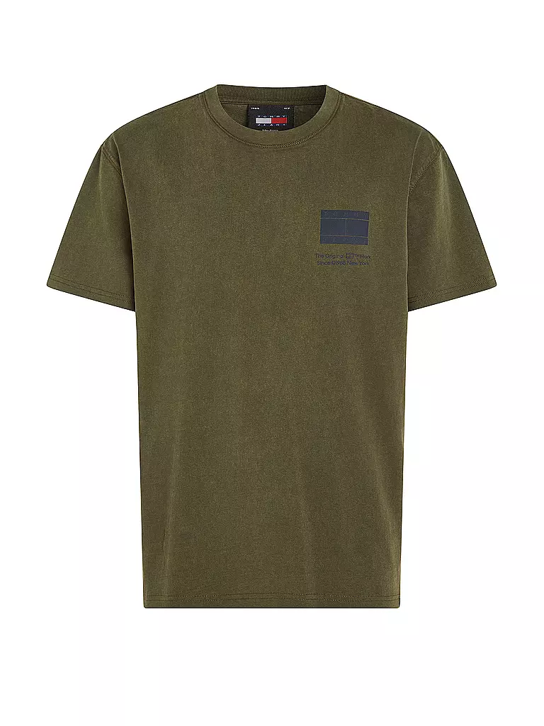 TOMMY JEANS | T-Shirt  | olive