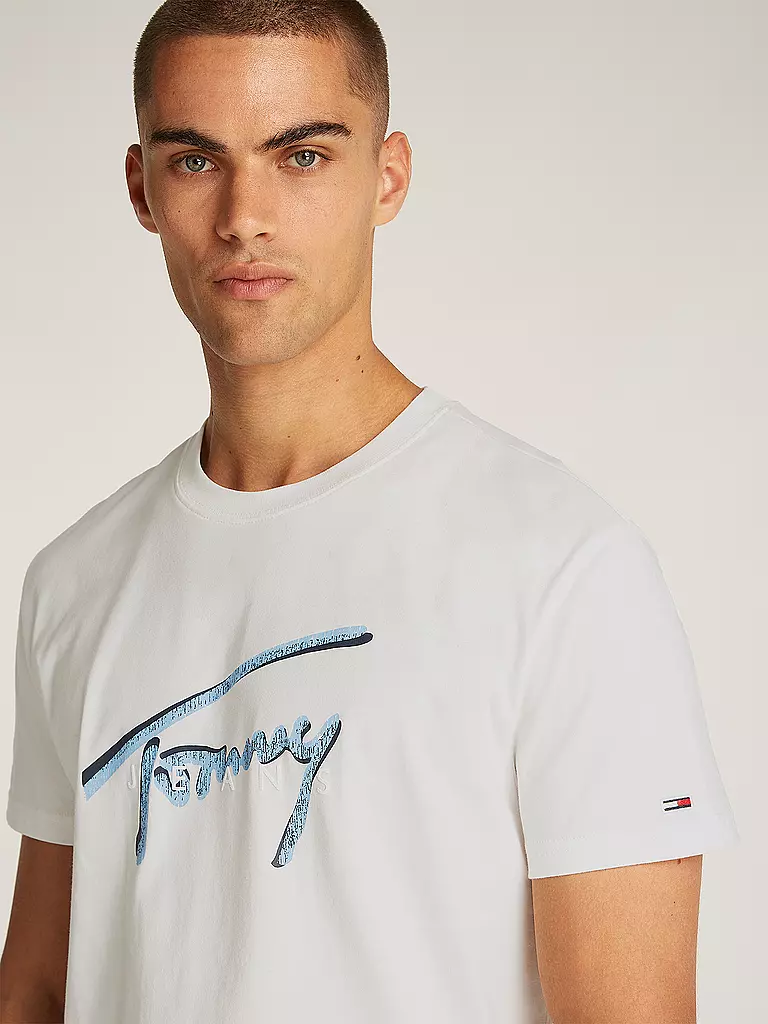 TOMMY JEANS | T-Shirt  | weiss