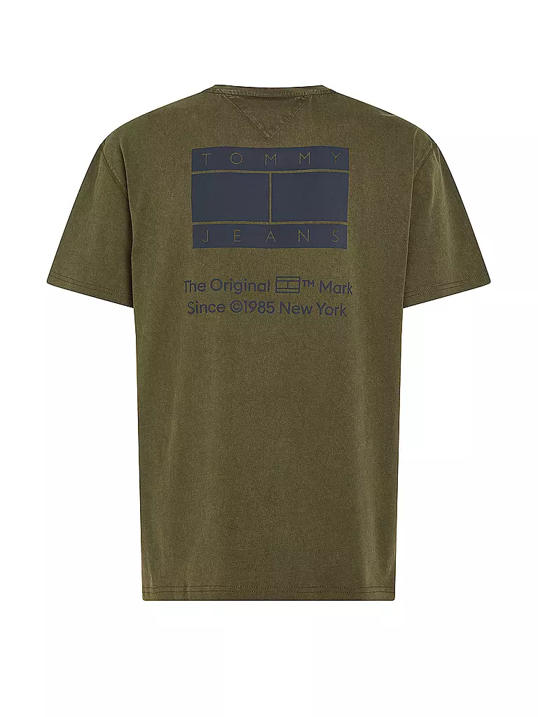 TOMMY JEANS | T-Shirt  | olive