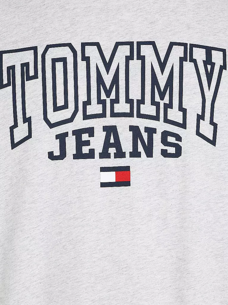 TOMMY JEANS | T-Shirt Regular Fit | hellgrau