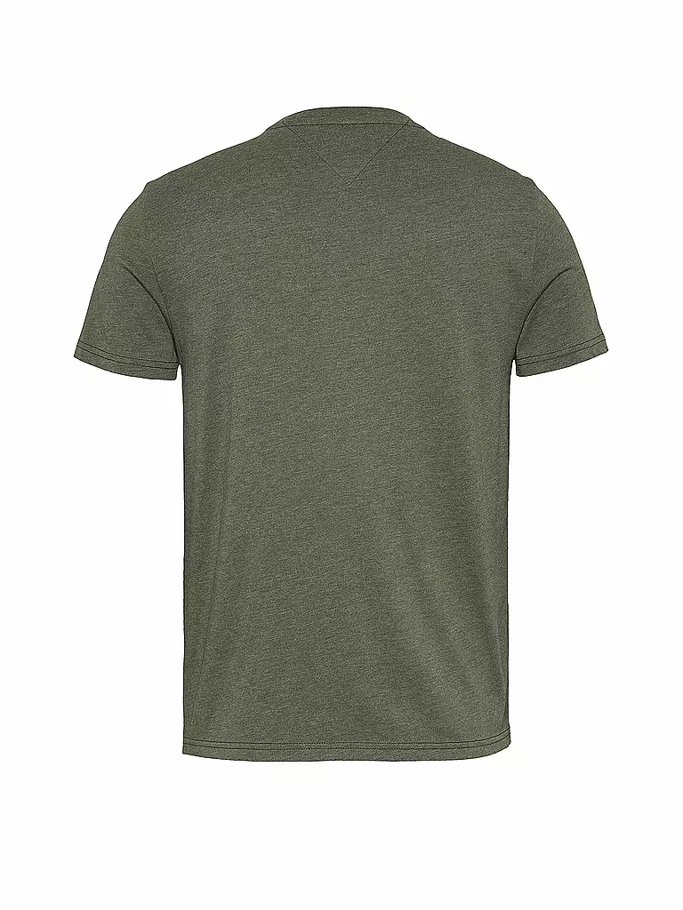 TOMMY JEANS | T-Shirt Slim Fit | olive