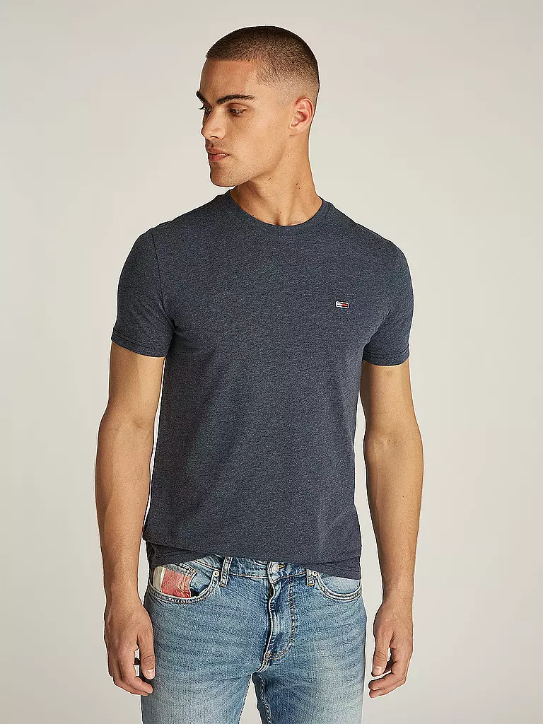 TOMMY JEANS | T-Shirt Slim Fit | dunkelblau