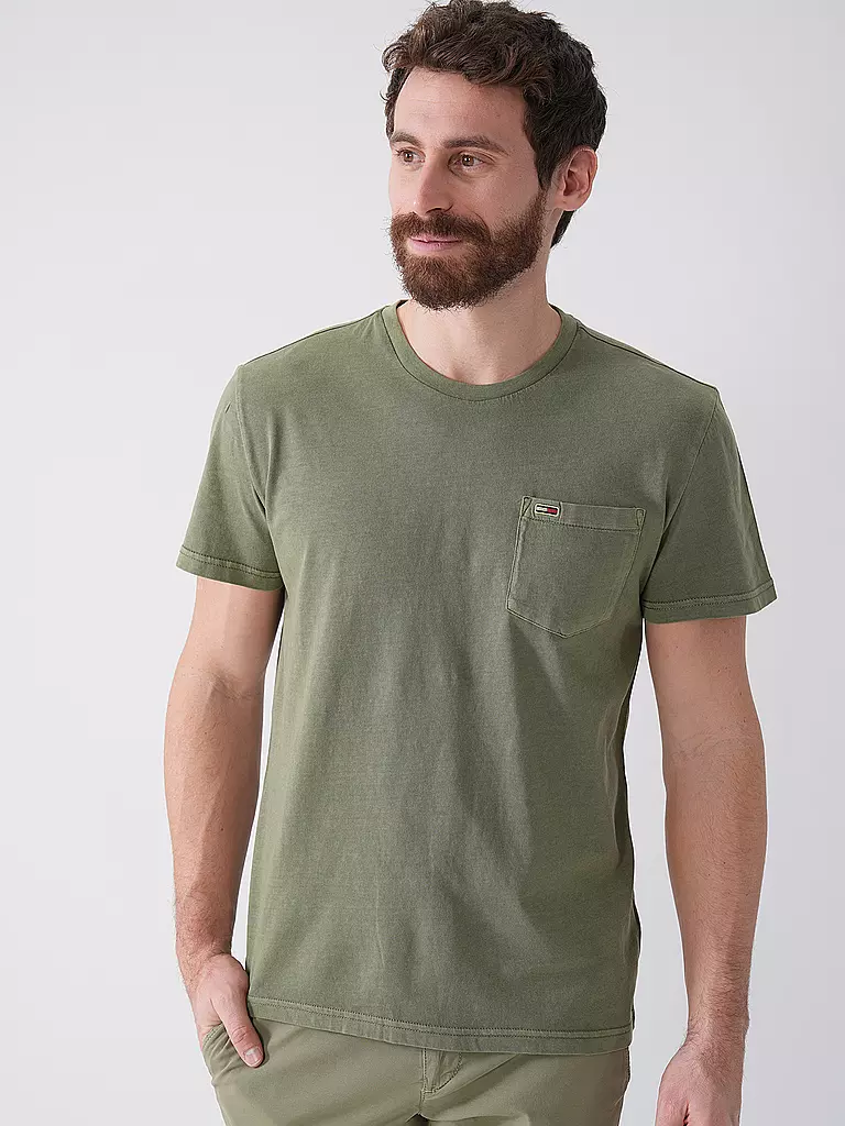 TOMMY JEANS | T-Shirt | grau