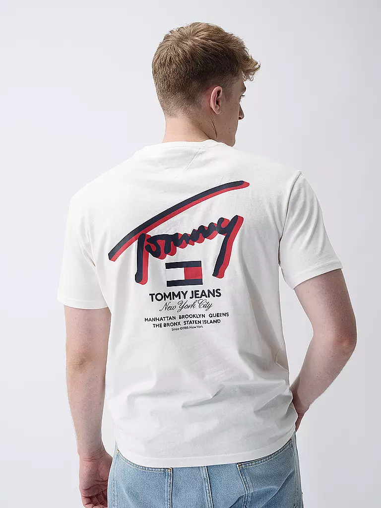 TOMMY JEANS | T-Shirt | weiss