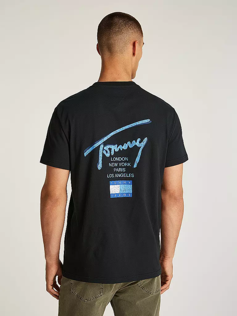 TOMMY JEANS | T-Shirt | schwarz