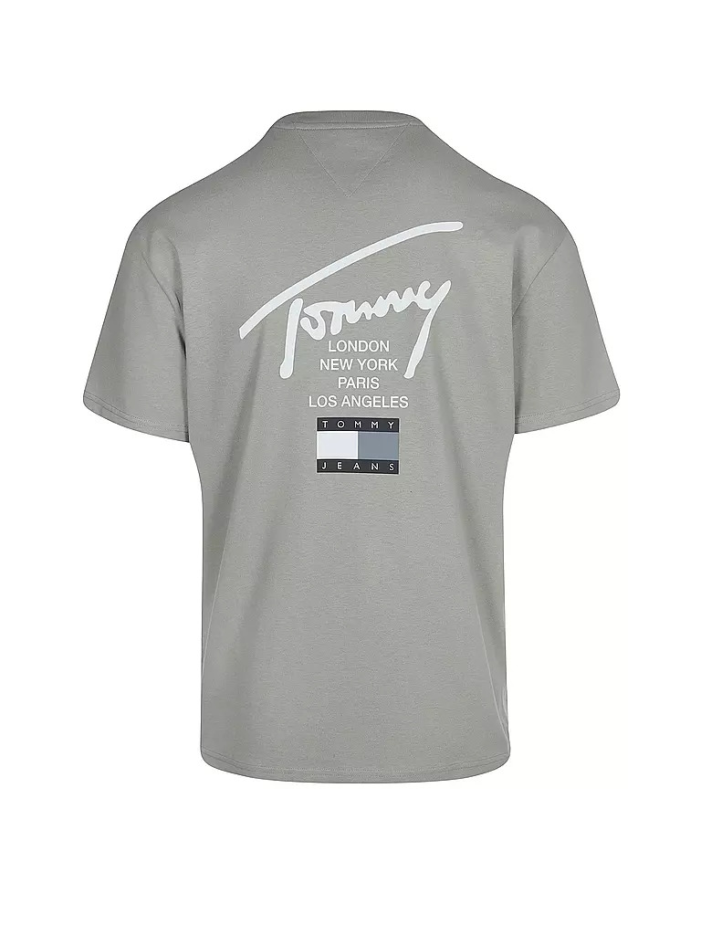 TOMMY JEANS | T-Shirt | grau