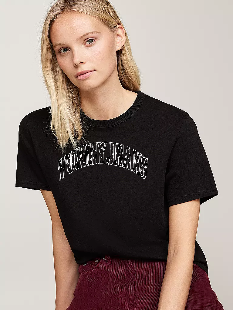 TOMMY JEANS | T-Shirt | schwarz