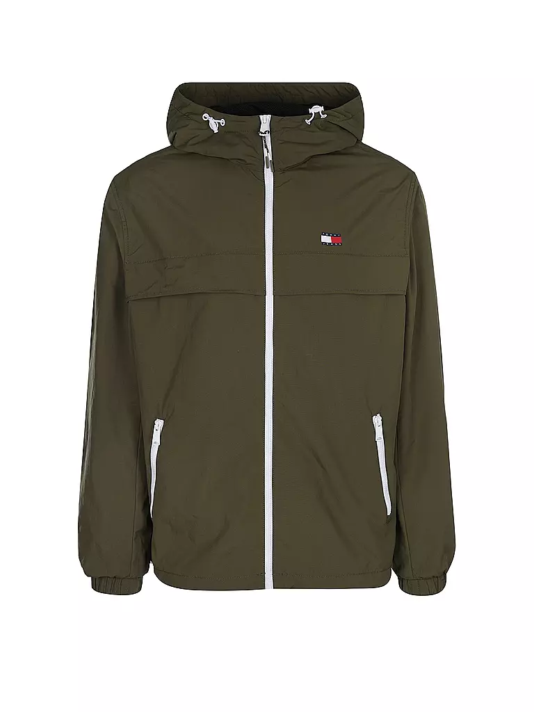 TOMMY JEANS | Windbreaker CHICAGO | olive