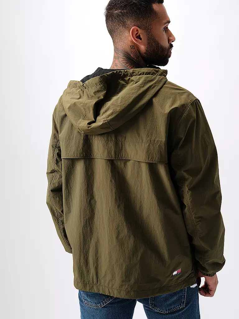 TOMMY JEANS | Windbreaker CHICAGO | schwarz