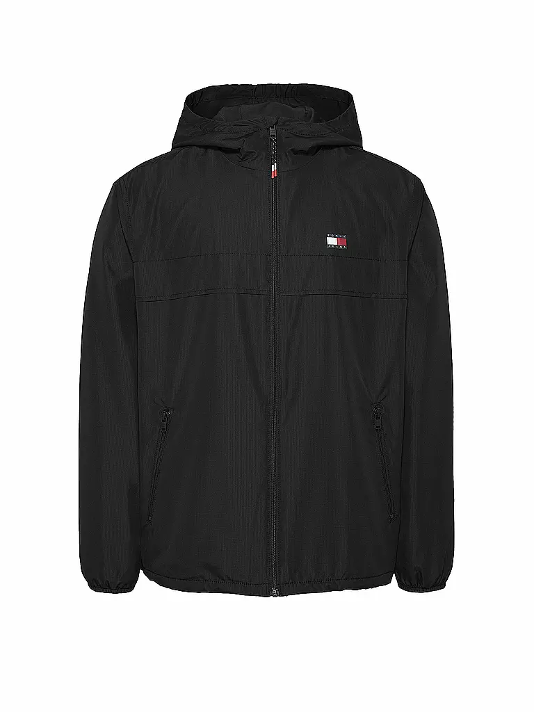 TOMMY JEANS | Windbreaker | schwarz