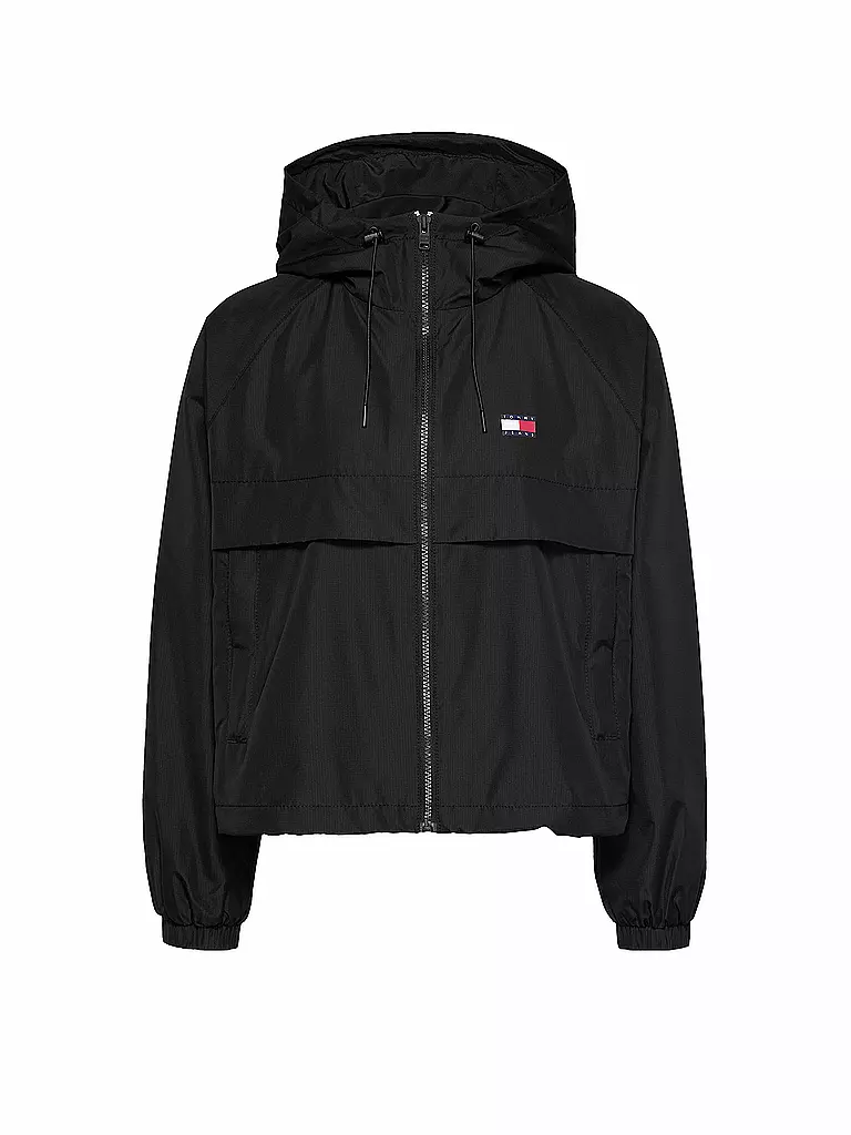 TOMMY JEANS | Windbreaker | schwarz