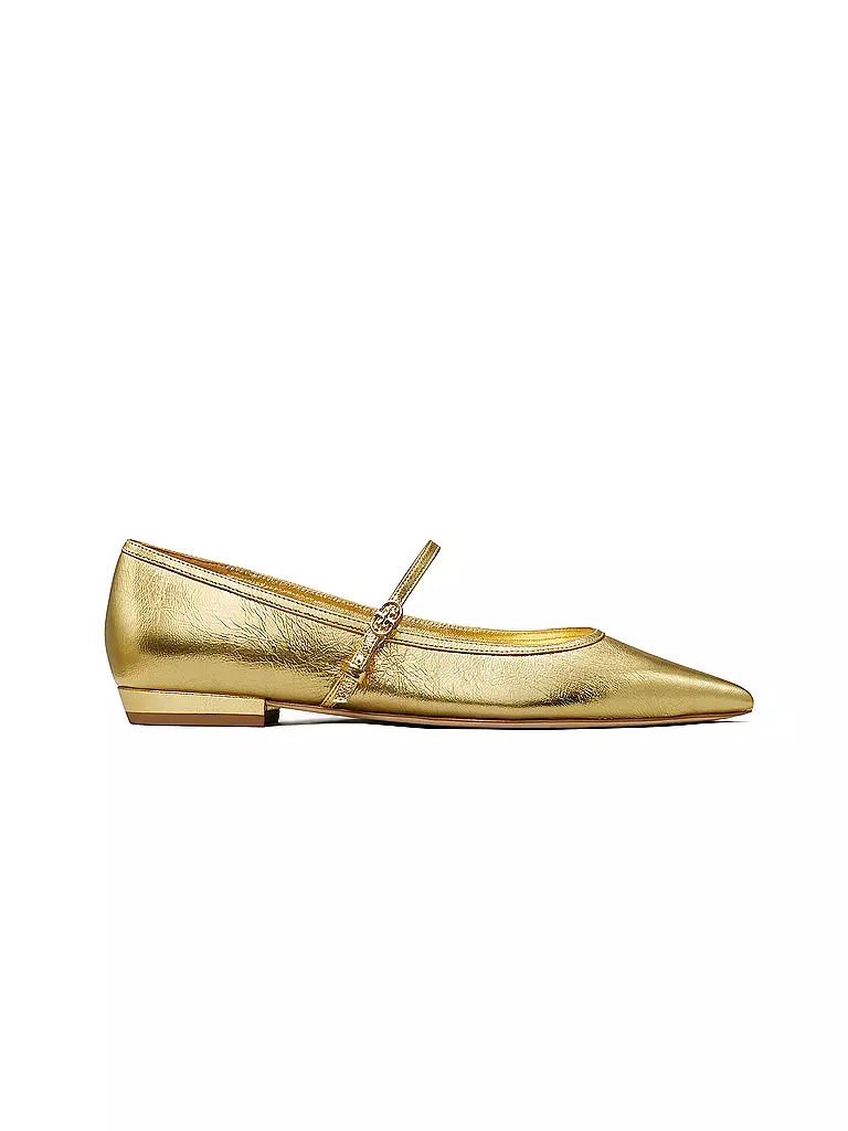 TORY BURCH | Ballerina MARY JANE | gold