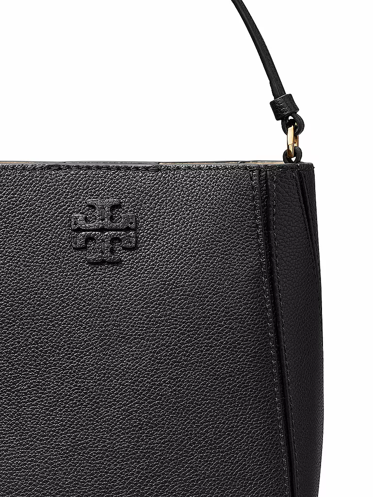 TORY BURCH | Ledertasche - Bucket Bag MCGRAW | schwarz