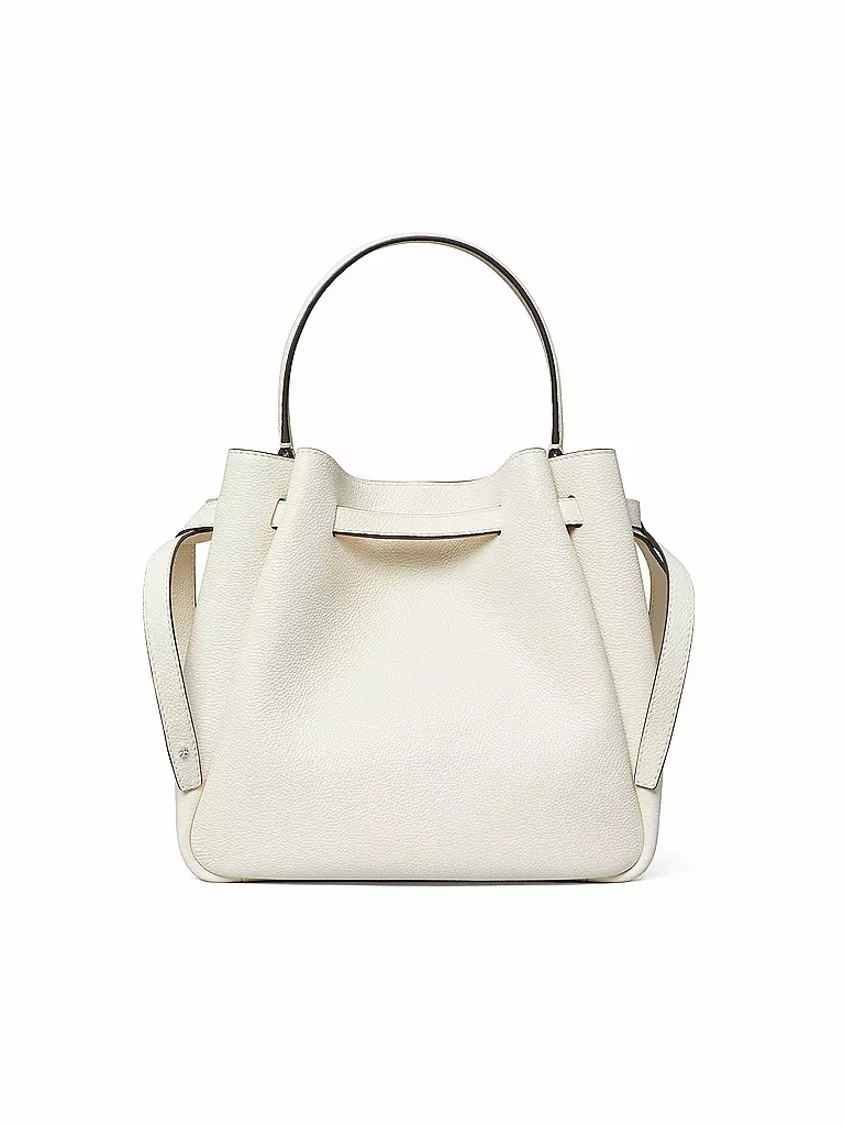 TORY BURCH | Ledertasche - Bucket Bag ROMY | creme