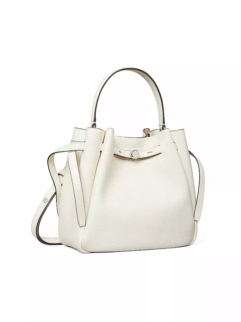 TORY BURCH | Ledertasche - Bucket Bag ROMY | creme