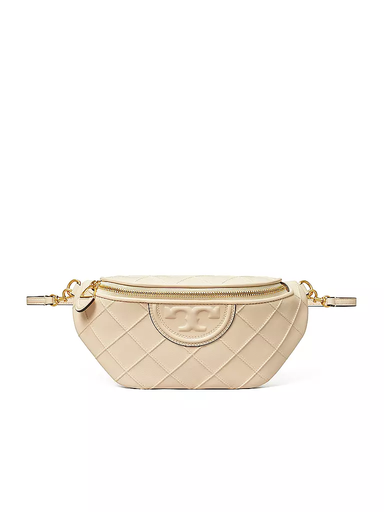 TORY BURCH | Ledertasche - Gürteltasche FLEMING SOFT BELT BAG | creme