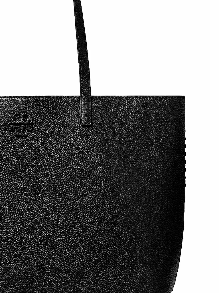 TORY BURCH | Ledertasche - Shopper McGRAW TOTE | creme