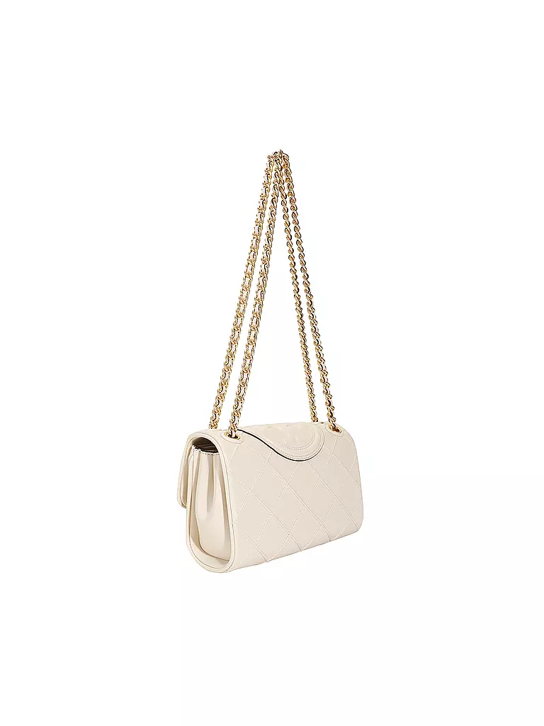 TORY BURCH | Ledertasche - Umhängetasche FLEMING SOFT | beige