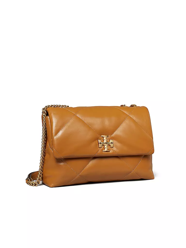 TORY BURCH | Ledertasche - Umhängetasche KIRA DIAMOND | schwarz