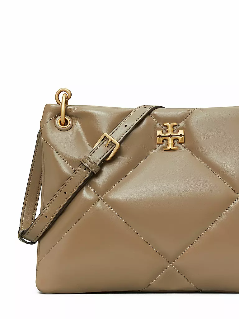 TORY BURCH | Ledertasche - Umhängetasche KIRA Small | beige