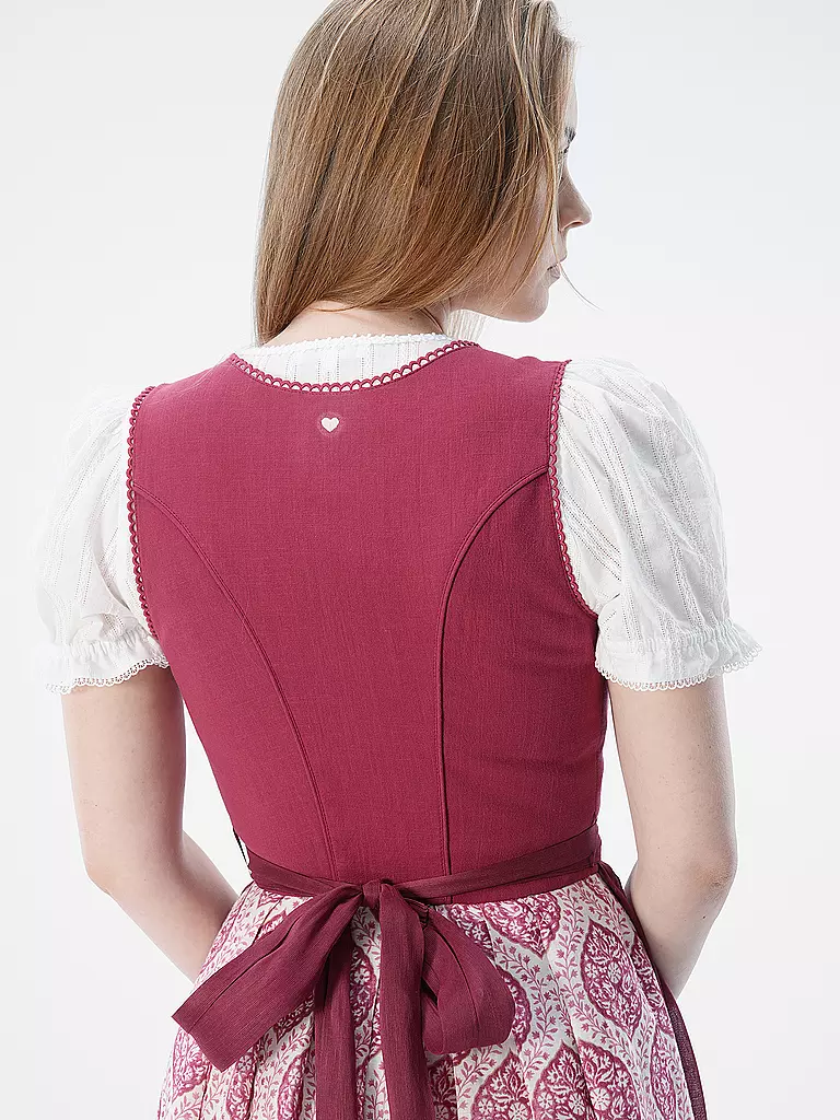 TRENTINI | Dirndl | rot