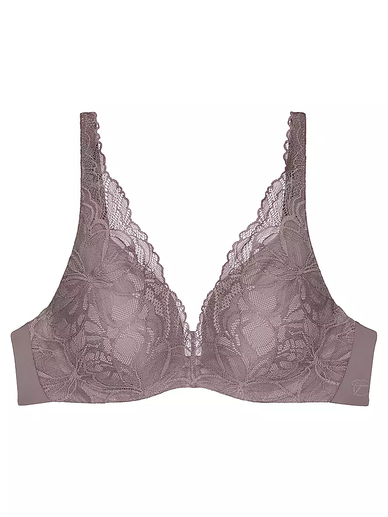 TRIUMPH | BH mit Bügel BODY MAKE-UP ILLUSION LACE  pigeon grey | grau