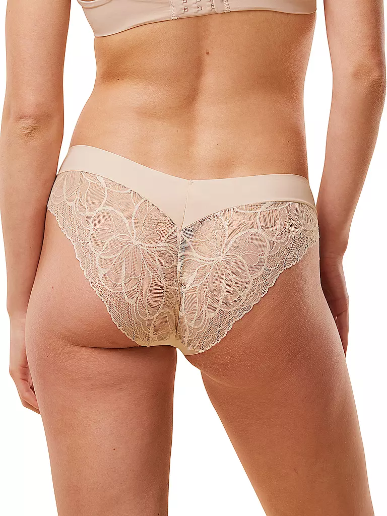 TRIUMPH | Slip BODY MAKE-UP ILLUSION LACE nude beige | dunkelrot