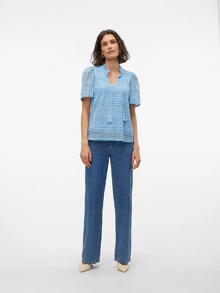 VERO MODA | Bluse VMHONEY | blau