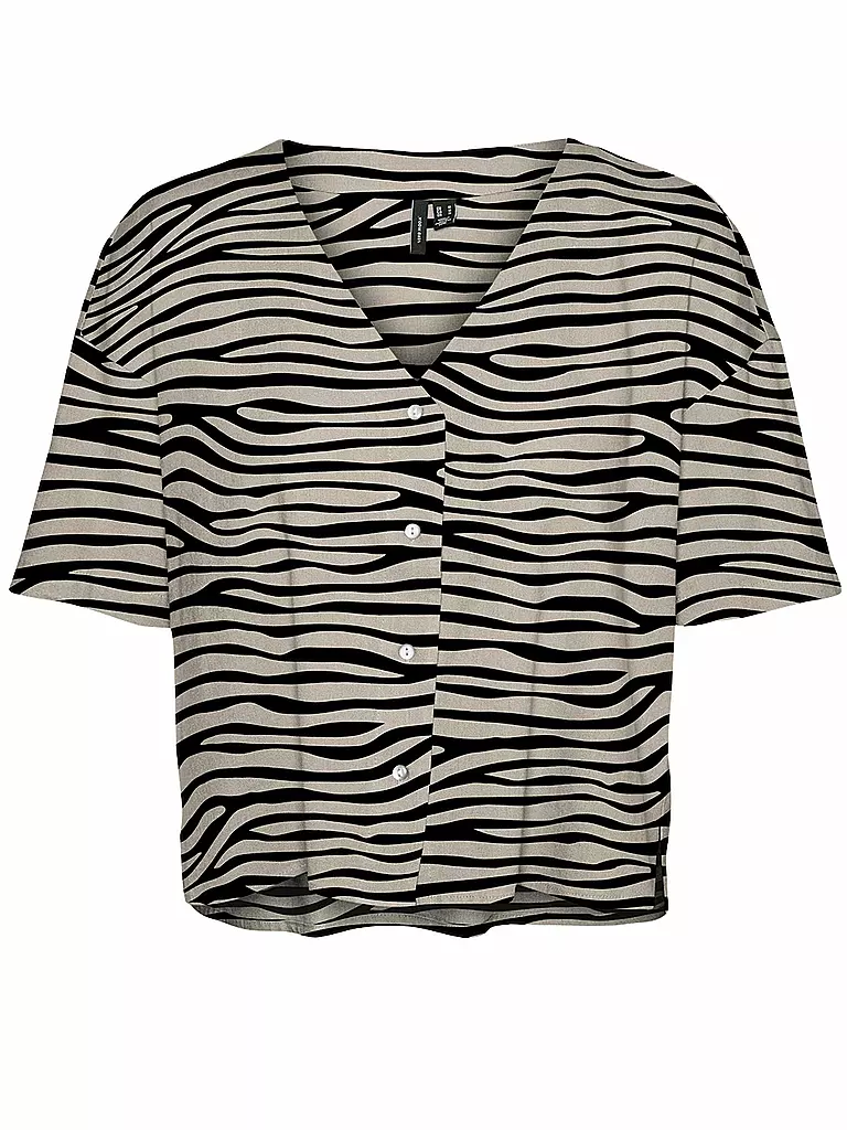 VERO MODA | Blusenshirt VMJESMILO | schwarz