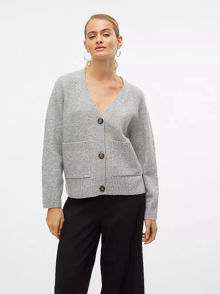 VERO MODA | Cardigan VMBOOM | grau