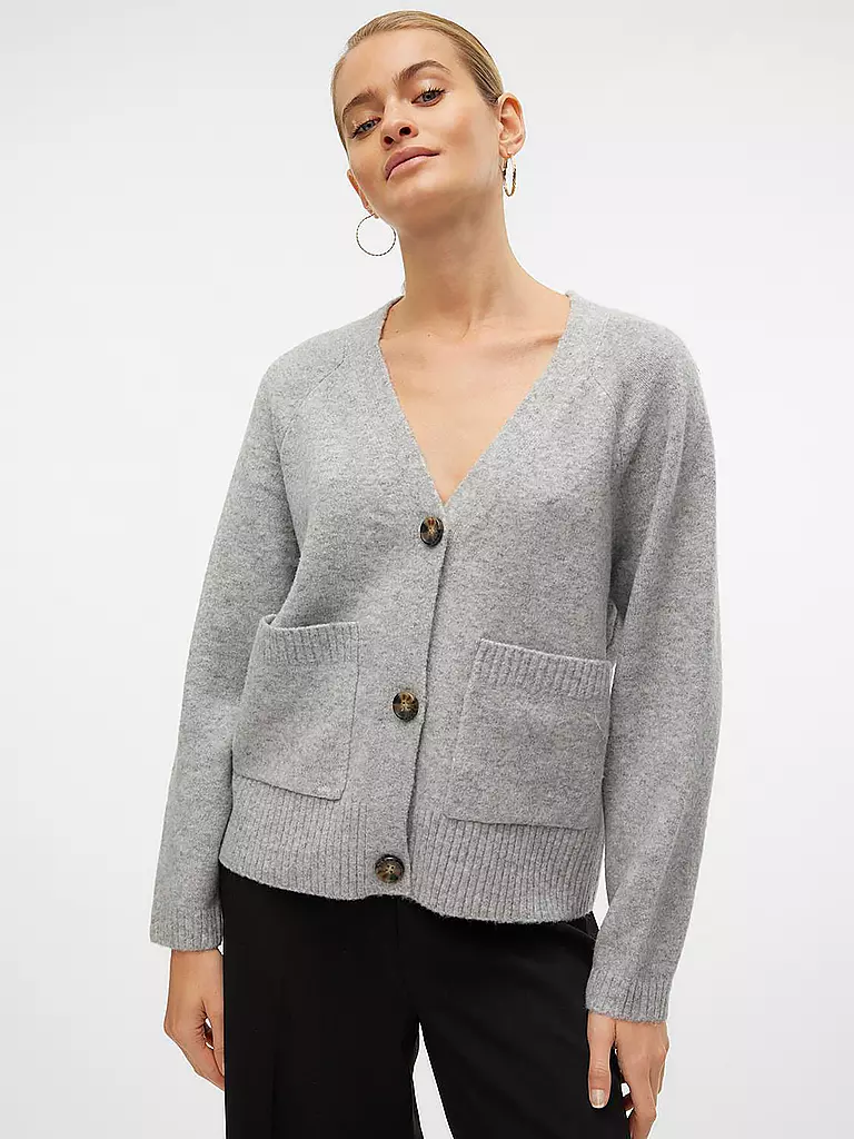 VERO MODA | Cardigan VMBOOM | grau