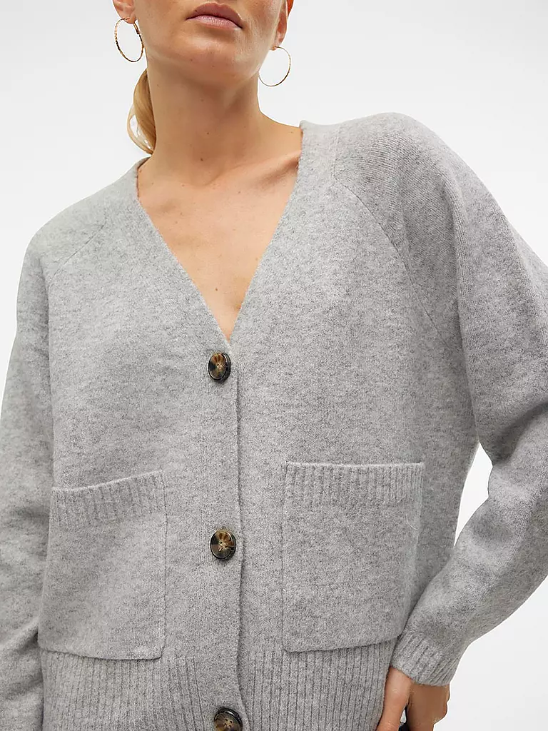 VERO MODA | Cardigan VMBOOM | grau