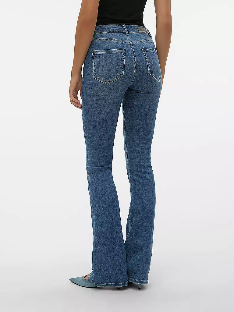 VERO MODA | Jeans Flared Fit VMFLASH | blau