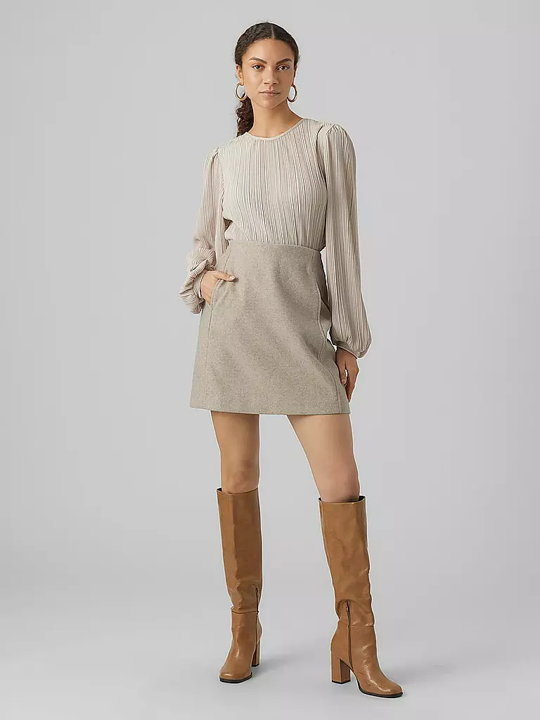 VERO MODA | Minirock VMFORTUNEALLISON | beige