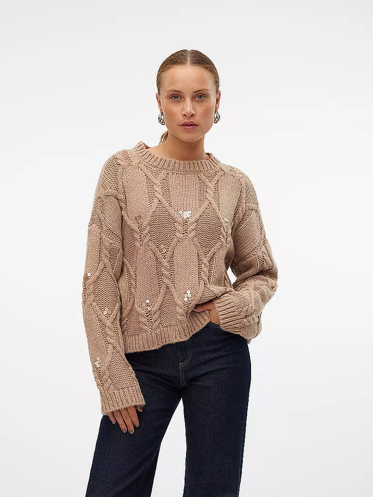 VERO MODA | Pullover VMUNA | beige