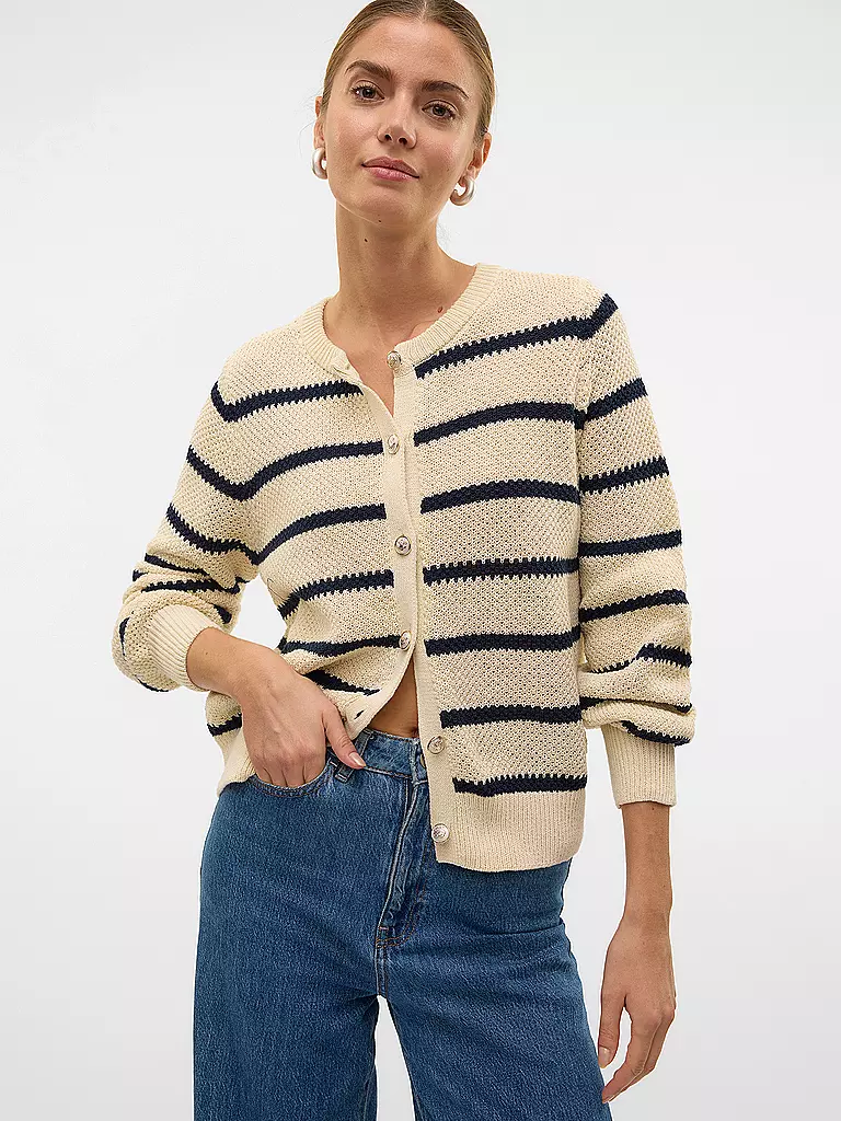 VERO MODA | Strickjacke  VMAMAZING | creme