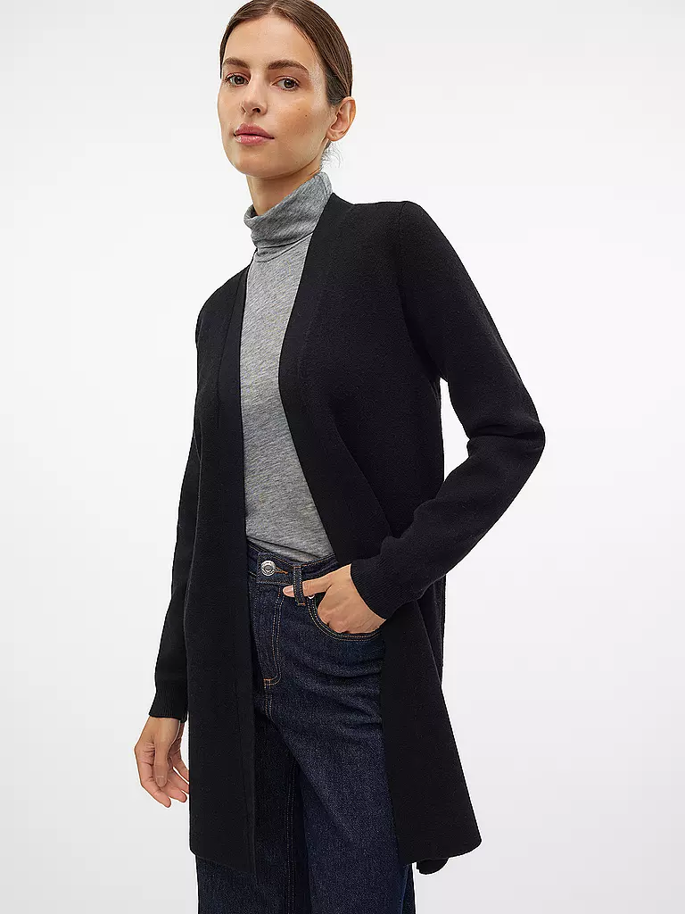 VERO MODA | Strickjacke  VMNANCY | schwarz