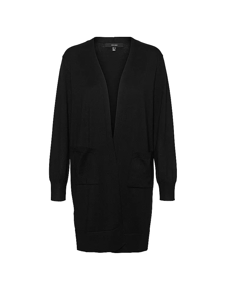 VERO MODA | Strickjacke VMSILJE | schwarz