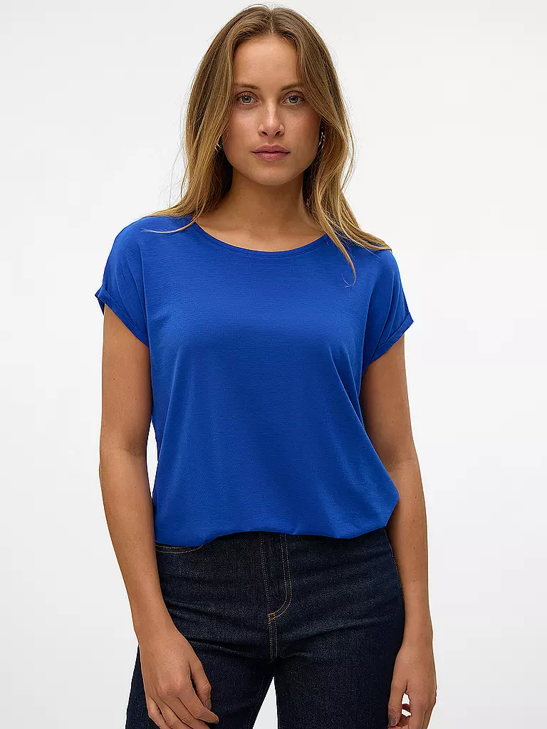 VERO MODA | T-Shirt VMAVA | blau