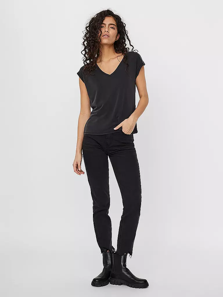 VERO MODA | T-Shirt VMFILLI | schwarz