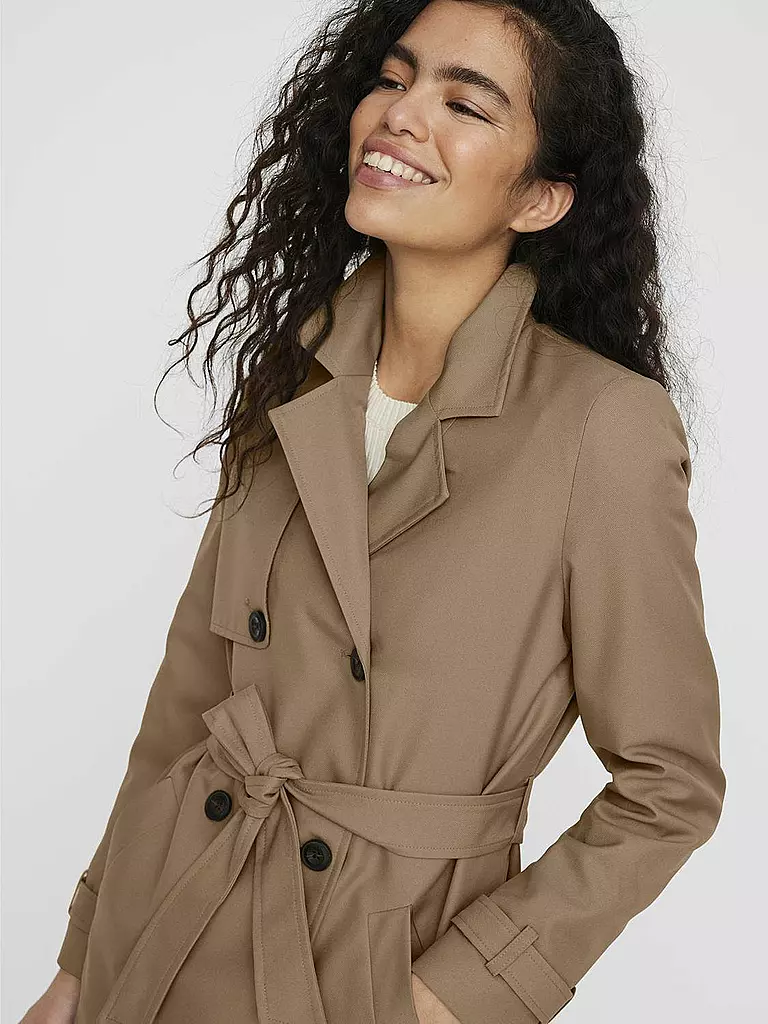 VERO MODA | Trenchcoat VMCELESTE | camel