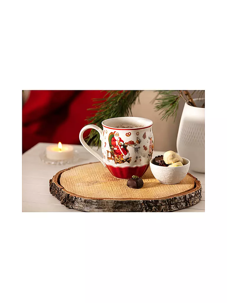 VILLEROY & BOCH | Weihnachts Jahresbecher 2023 0,53l Annual Christmas Edition | bunt