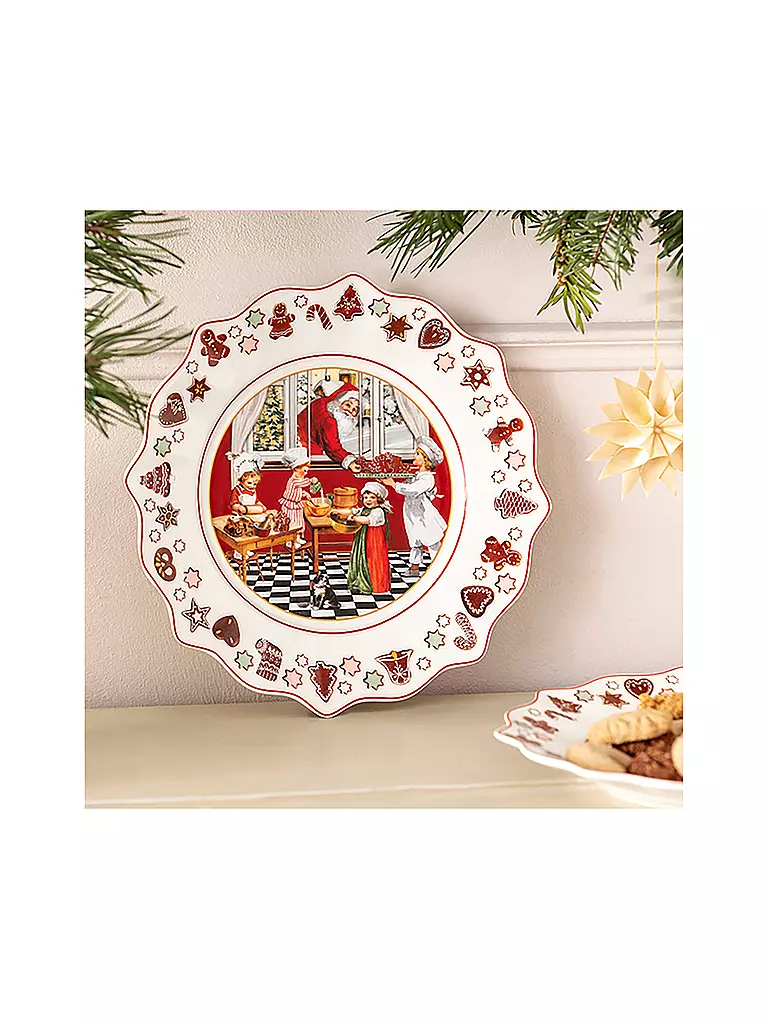 VILLEROY & BOCH | Weihnachts Jahresteller 2023 24cm Annual Christmas Edition | bunt