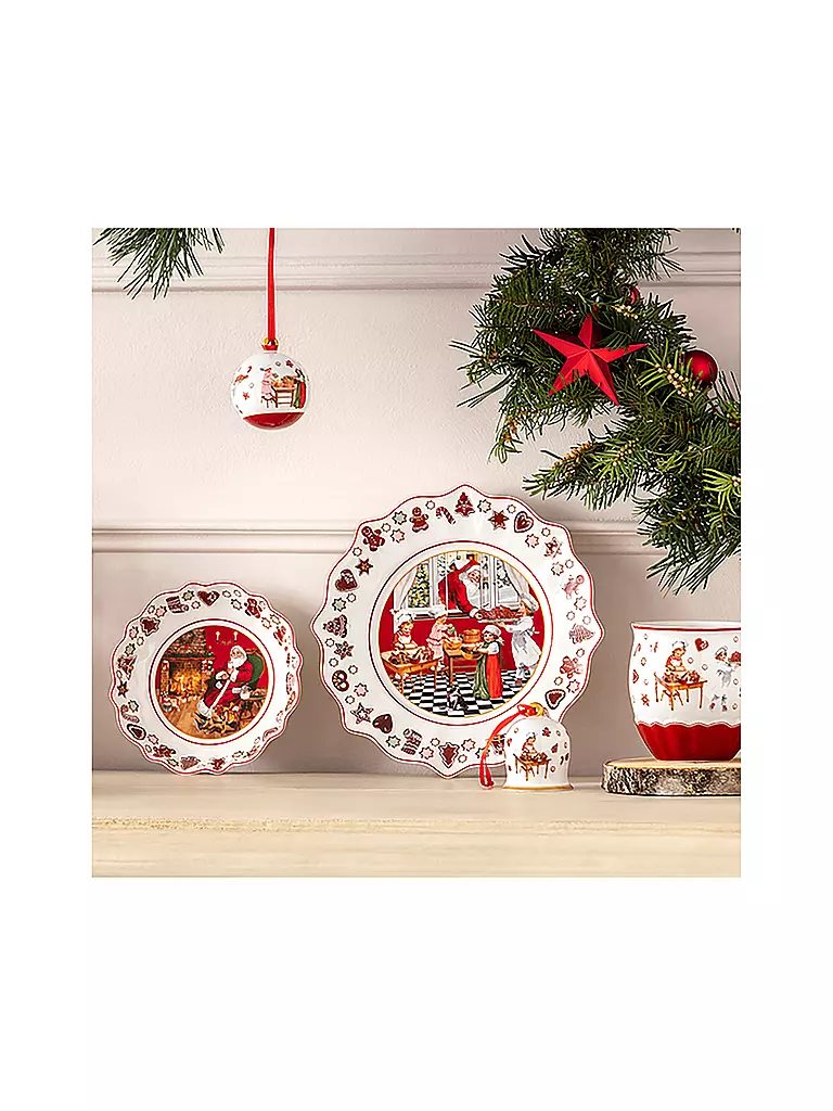 VILLEROY & BOCH | Weihnachts Jahresteller 2023 24cm Annual Christmas Edition | bunt